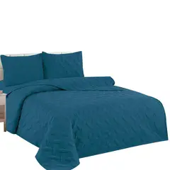 CASATEX - Cubrecama + Juego de Sabanas 100% Algodón 2plz