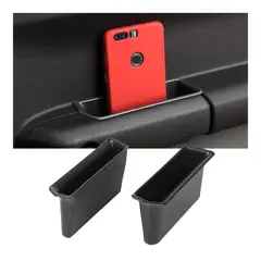 GENERICO - 2 cajas de almacenamiento para puerta para Suzuki Jimny JB64 JB74W 2019-2026, organizador de puerta, bandeja de ABS