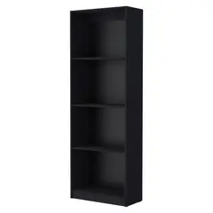 FMFURNITURE - Estante 4 Repisas Fm-017N Negro