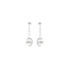 BALIQ - Aretes Perla Cultivada Plata 925