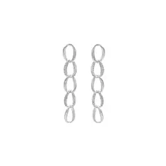 BALIQ - Aretes Cadenetas Plata 925
