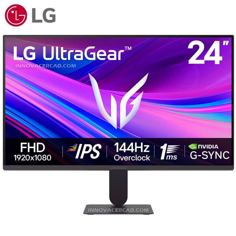 Monitor UltraGear 24G411A-B 24P FHD IPS 144HZ 1MS G-Sync FreeSync