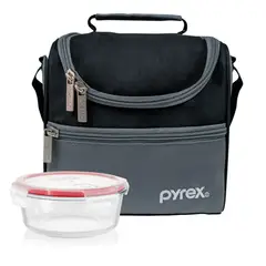 GENERICO - Lonchera Pyrex Recta + Pyrex Refractario