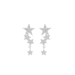 BALIQ - Aretes Stars Plata 925