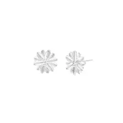BALIQ - Aretes Flor Plata 925