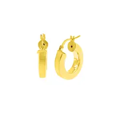 BALIQ - Argollas Satinada Goldensilver