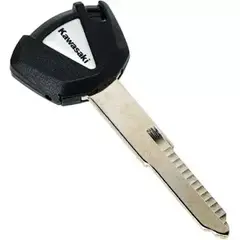 GENERICO - Llave para Motos Kawasaki en Blanco sin Tallar KLR650 Nueva
