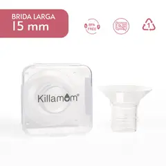 KILLAMOM - INSERTO LARGO TALLA 15 UNIDAD Para extractor de leche materna