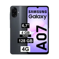 SAMSUNG - Galaxy A07 4GB 128GB BLACK