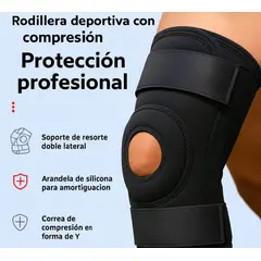 GENERICO - Rodillera Ortopédica con Estabilizador y Almohaddilla