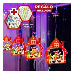 GENERICO - Cortina para Ventana de Multicolor Y+Papel de Regalo