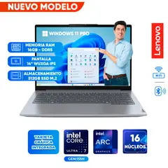 LENOVO - Laptop ThinkBook 14 G7 IML, Core Ultra 7 155H, 16GB DDR5, 512GB SSD, 14 WUXGA IPS