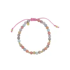 BALIQ - Pulsera Arcoíris Oro 18K