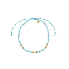 BALIQ - Pulsera Bolitas Swarovski Oro 18K
