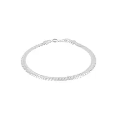 BALIQ - Pulsera Grumeta Cerrada Plata 925