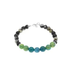 BALIQ - Pulsera Agatha Plata 925