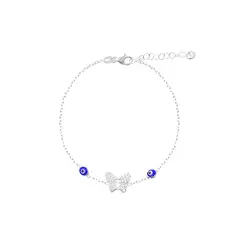 BALIQ - Pulsera Ojo Turco Plata 925