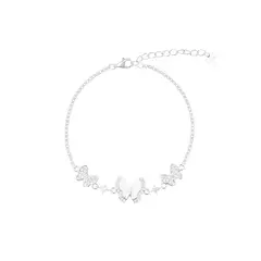 BALIQ - Pulsera Butterflies Plata 925