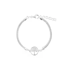 BALIQ - Pulsera Plata 925 Árbol de la Vida