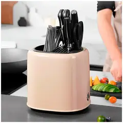 GENERICO - Organizador de cubiertos Crema