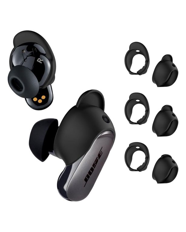 Covertor de Audífonos para Bose Qc 2 - Qc Ultra (Set) SML - Negro