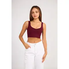 AMA OUTFITTERS - BASIC TOP SPANDEX NAKED