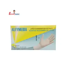GENERICO - GUANTES DE LATEX TALLA L X 1000 UND - ALFYMEDIX