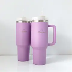 SHELTER - Pack 2 Pro Cup Purple 1180ml 40oz de Acero Inoxidable