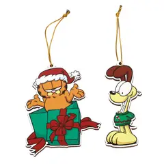 GARFIELD - Set de adorno arbol navidad X2 unds 12cm
