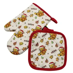 GARFIELD - Guante y Toma Olla de Cocina Niño