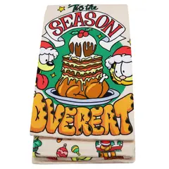 GARFIELD - Set Secadores Navidad Cocina x2 45x65cm Modelo 1