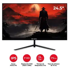 CYBERTEL - MONITOR GAMER 24.5 FHD IPS BUSSINES 75HZ HDMI DP