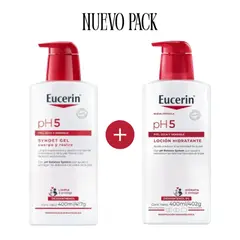 EUCERIN - Pack ph5 Syndet Gel + Loción 400ml
