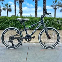 JOY STAR - Bicicleta Montañera Joystar Aro 20 color Negro 7 cambios Modelo Lubbock