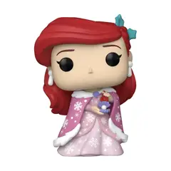 FUNKO - Ariel Navideño Pop 1615 Disney Princesas Sirenita