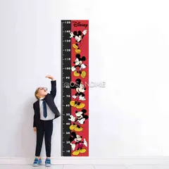 GENERICO - Tallimetro Infantil autoadhesivo Micky para niños