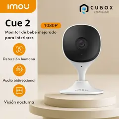 IMOU - Cámara De Seguridad WiFi Cue 2 De Lente Fijo Full Hd 2MP