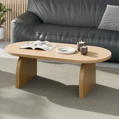 VENTITAS HOME - Mesa de Centro de Madera Ambaris