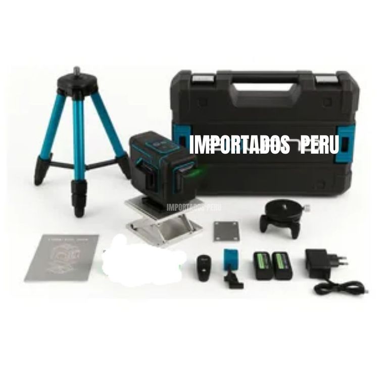 NIVEL LASER 4D 16 LINEAS CON TRIPODE 4D