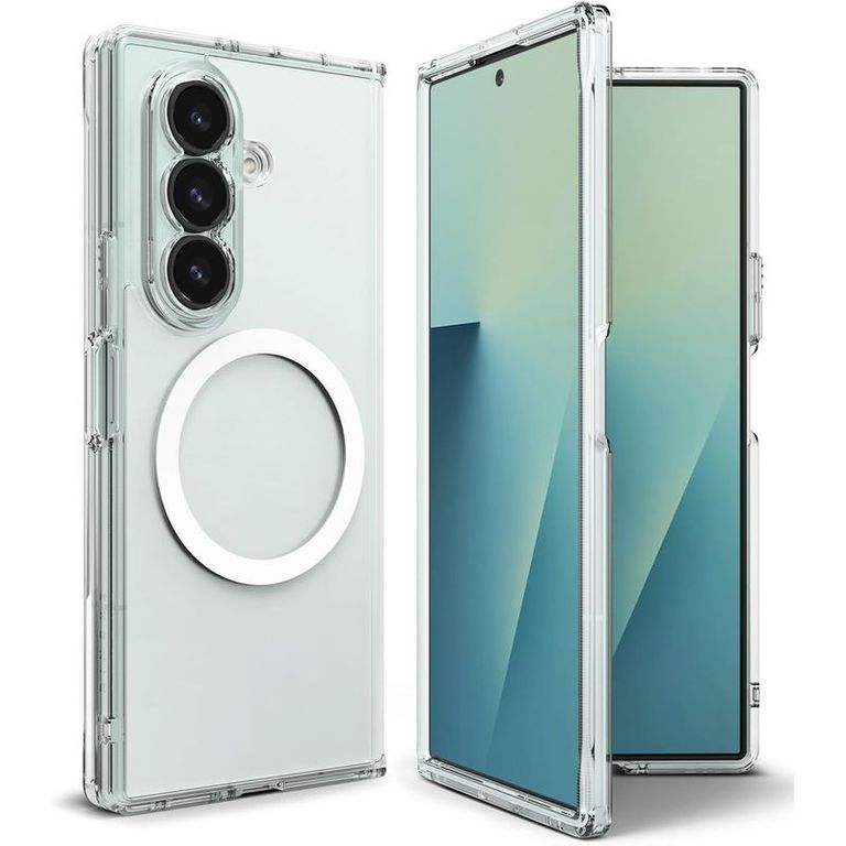 Case Galaxy Z Fold7 Fold 7 Fusion Magnético Transparente