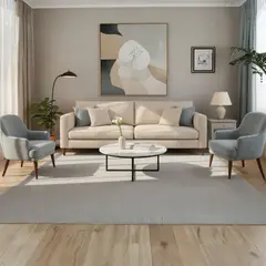 GENERICO - Sofá México de 200 cm + 2 Butacas en Tela Chenille Antifluido