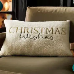 GENERICO - Cojin Navidad Whishes 30x50 Decoraline Home