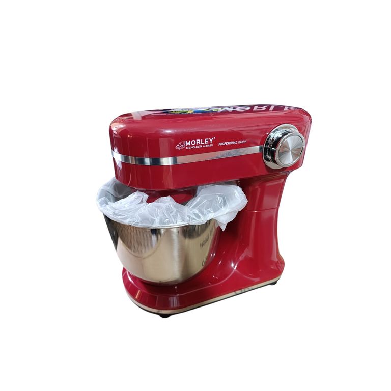Batidora Planetaria Profesional 3000 Watts 12 Velocidades Rojo Garantia 1 año