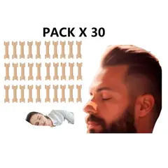 OEM - 30 Tiras Nasales - Anti Ronquido Respira Mejor Set 30 Unidades
