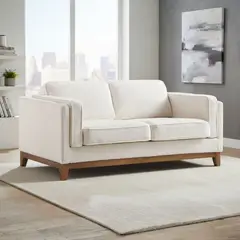 GENERICO - Sofá Lucía con Zócalo de 170 cm en Tela Antifluido Chenille