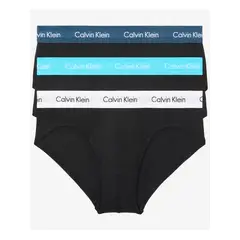 CALVIN KLEIN - 3 PACK NEW COTTON STRETCH - HIP BRIEF CK