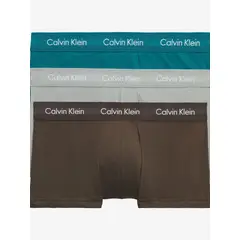CALVIN KLEIN - 3 PACK NEW COTTON STRETCH - LOW RISE TRUNK CK