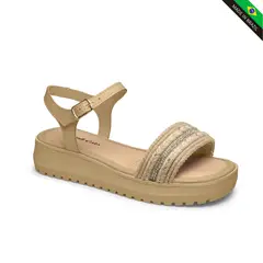 PINK CATS - SANDALIA CUÑA V5970-V5972-0003 BEIGE