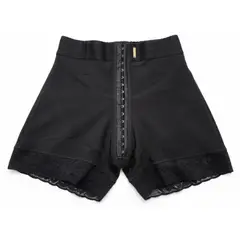 GENERICO - Faja Short PRIMIUM con 3 Niveles de Broches y Siliconeado