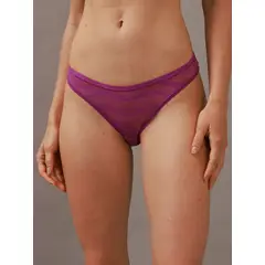 CALVIN KLEIN - PANTY TABLE ALLOVER LACE - BIKINI CK